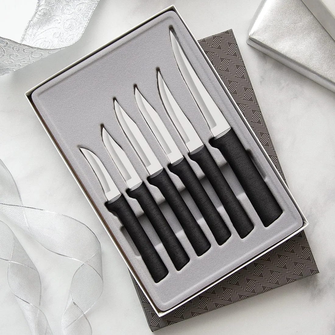 All Star Paring Knife Set - Black