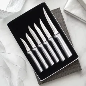 All Star Paring Knife Set - Silver